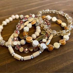 Erimish Extended Size Bracelet Stack